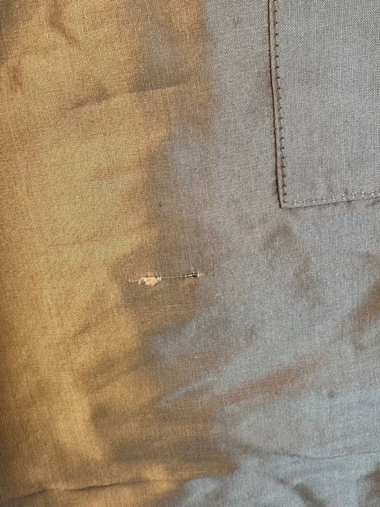 Donni The Taffeta Drawstring Cargo Pant in silver size S_NWT - Picture 8 of 8